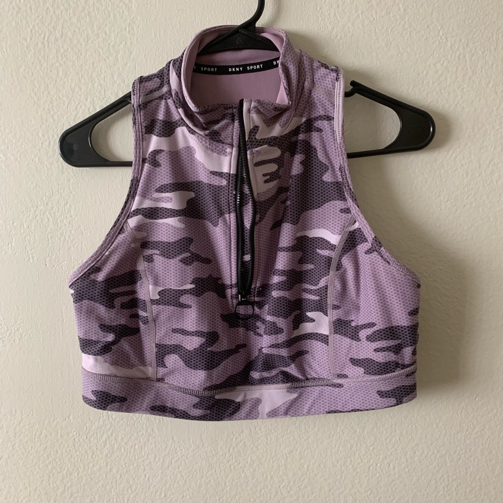 DKNY Camo Sports Bra